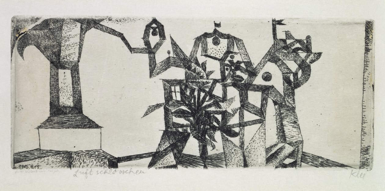 Petit château dans les airs - Paul Klee