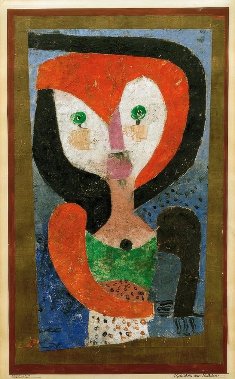 Fille de Saxe - Paul Klee