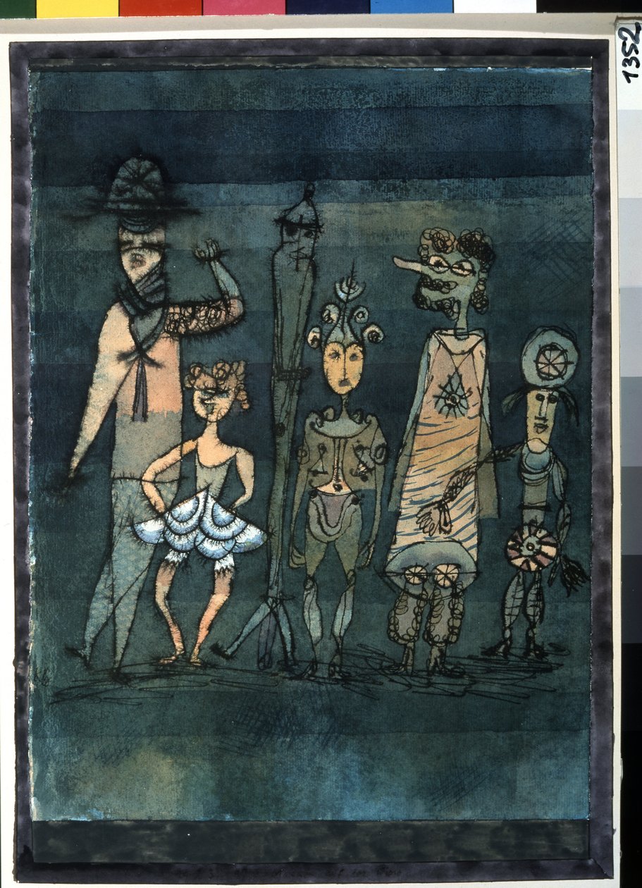 Masques - Paul Klee