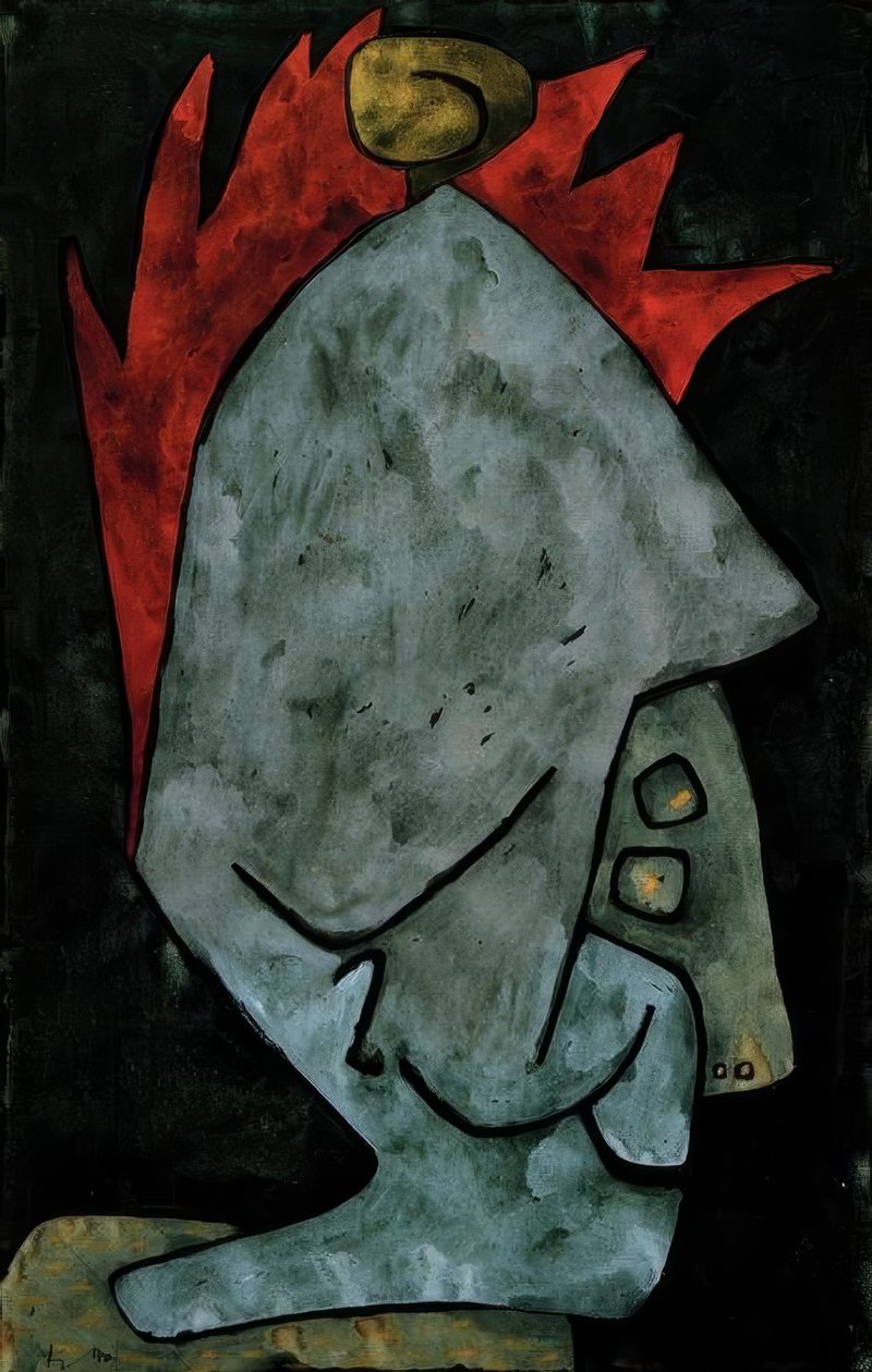 Méphisto en Pallas - Paul Klee