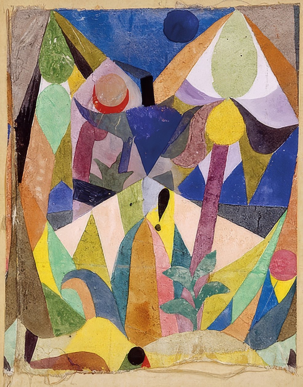 Paysage subtropical - Paul Klee