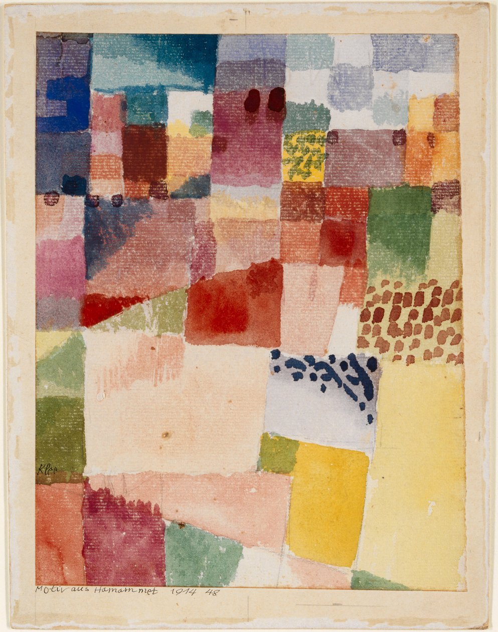 Motif de Hamammet, 1914 - Paul Klee