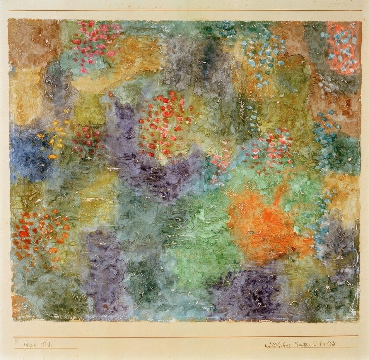 Jardin nordique en fleurs - Paul Klee