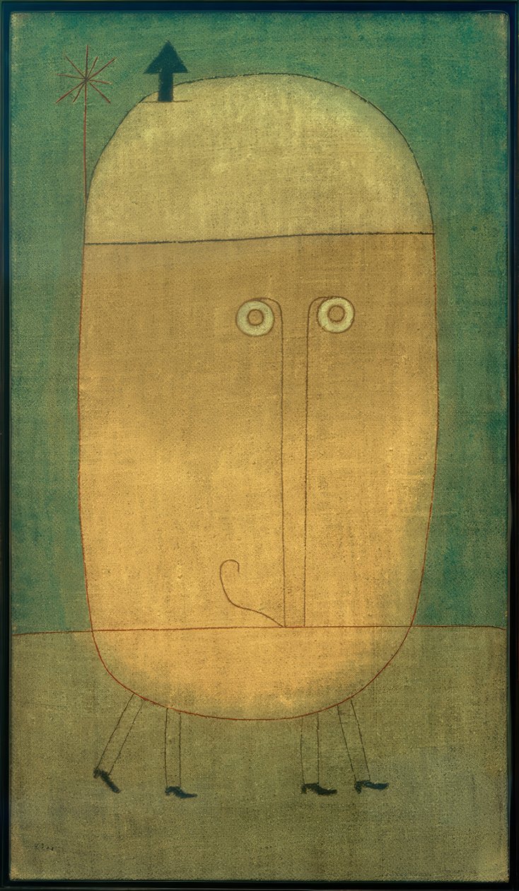 Paul Klee, Masque de la peur - Paul Klee