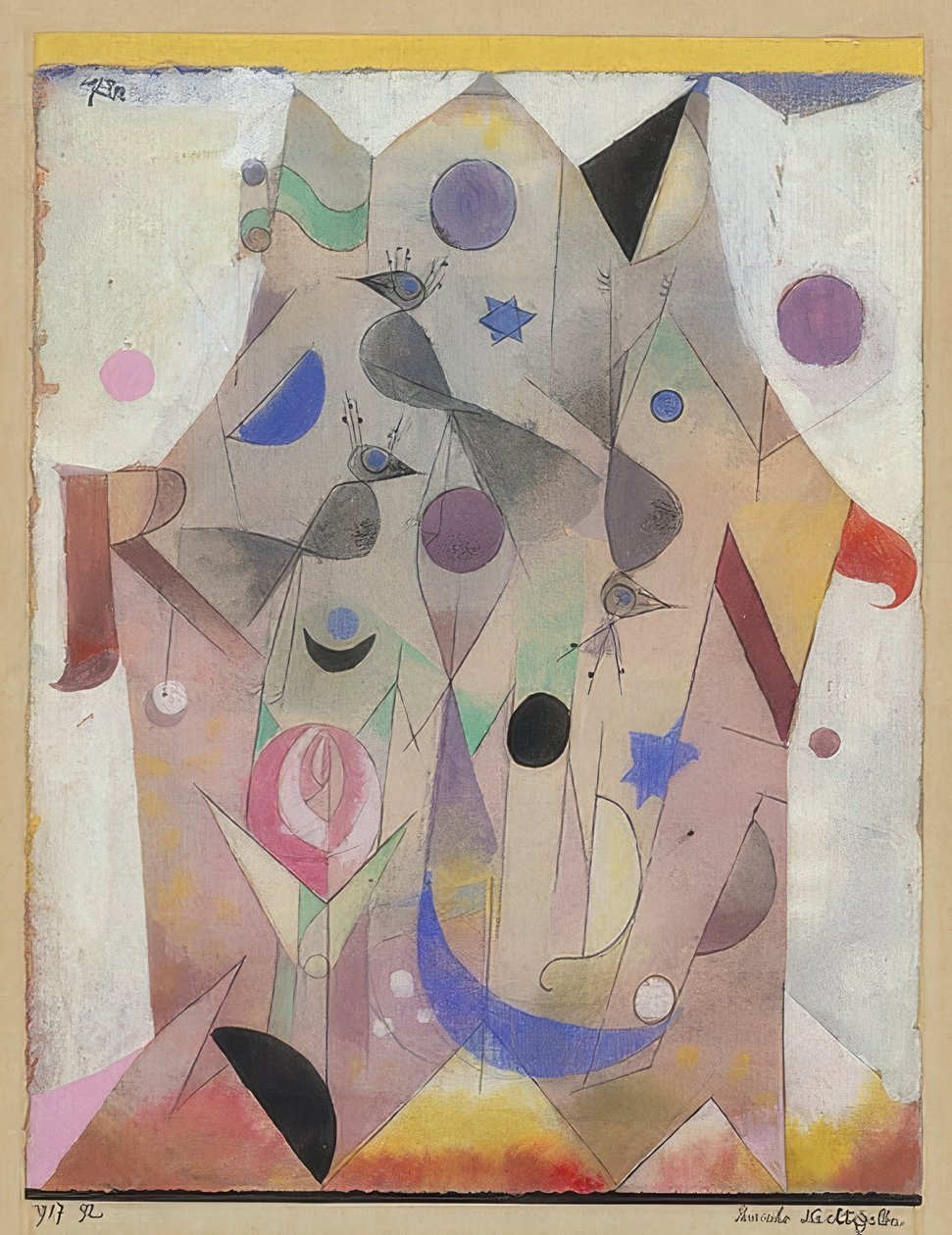 Rossignols persans - Paul Klee