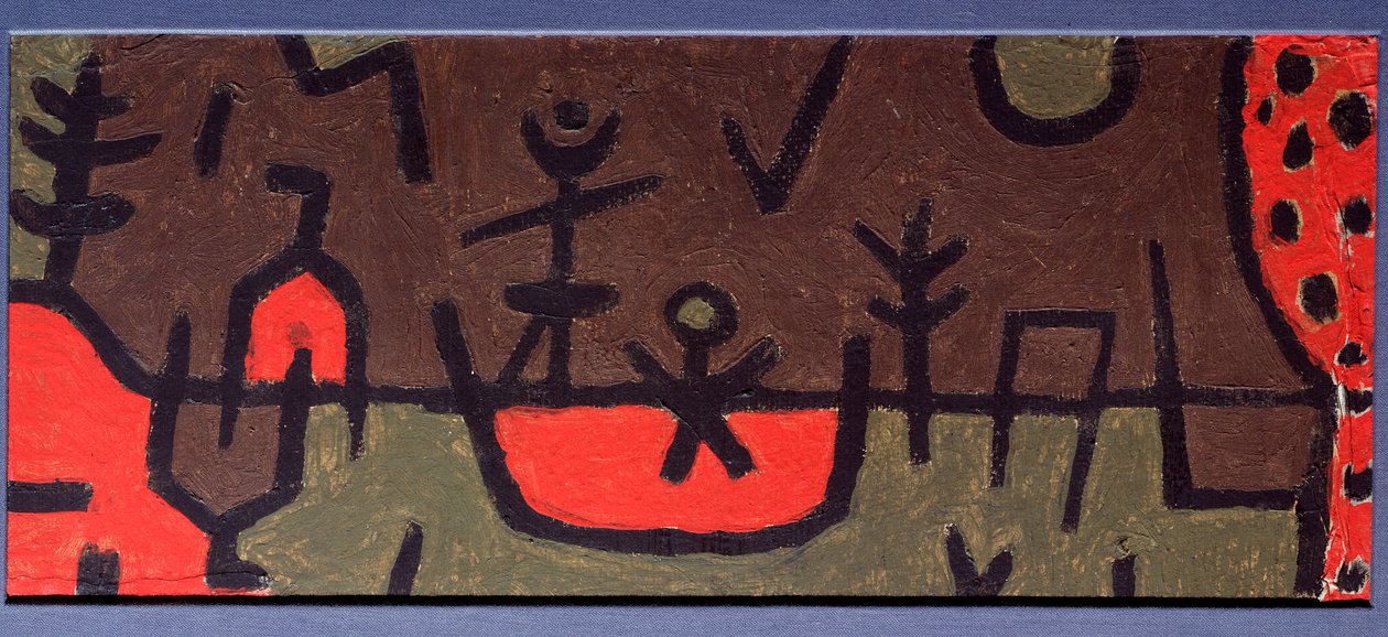 Étang dans un parc - Paul Klee