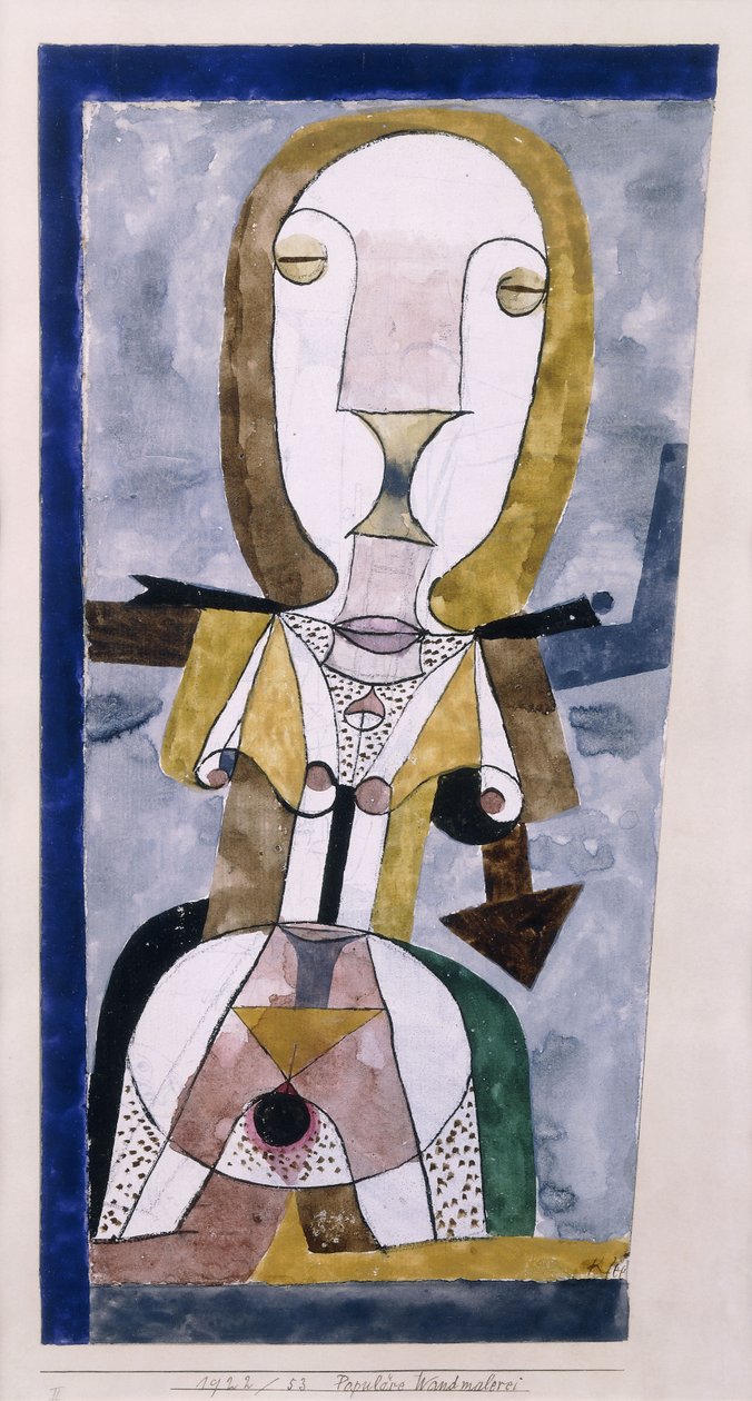 Peinture murale populaire - Paul Klee