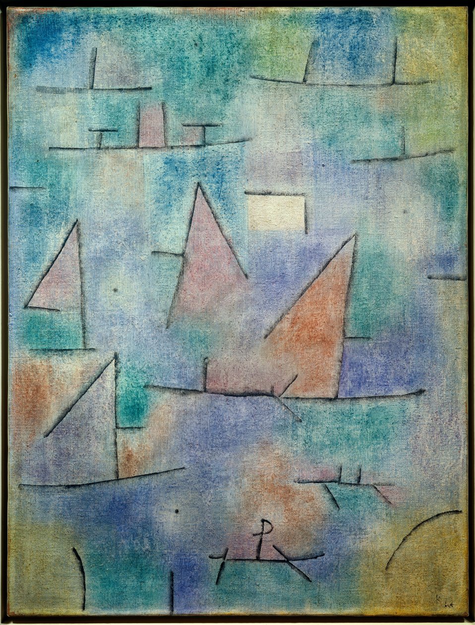 Port et voiliers - Paul Klee