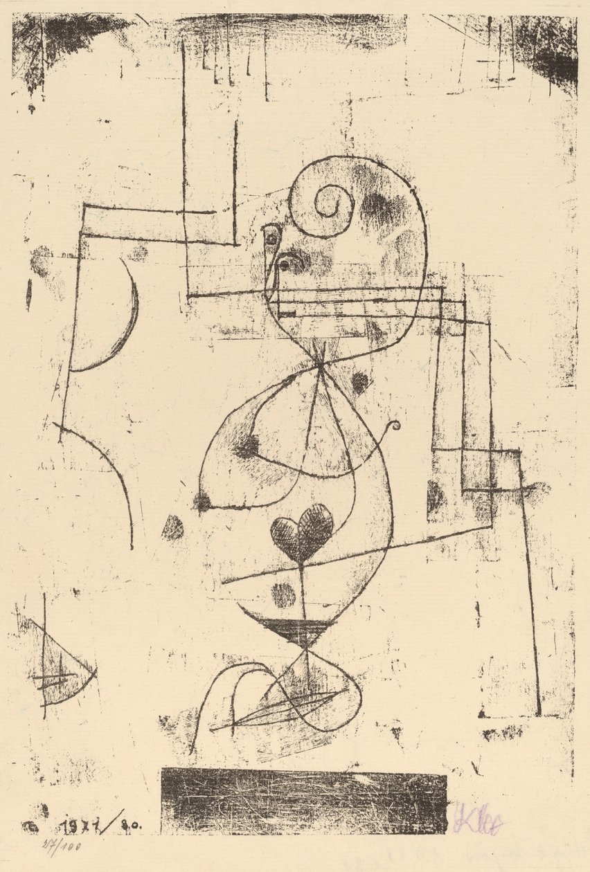 Reine de cœur, 1921 - Paul Klee