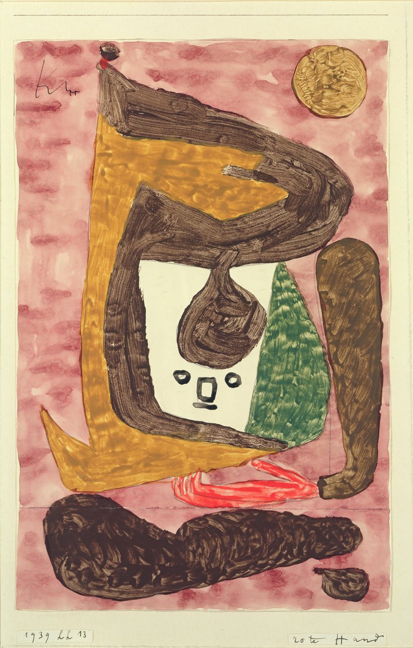 Main rouge - Paul Klee