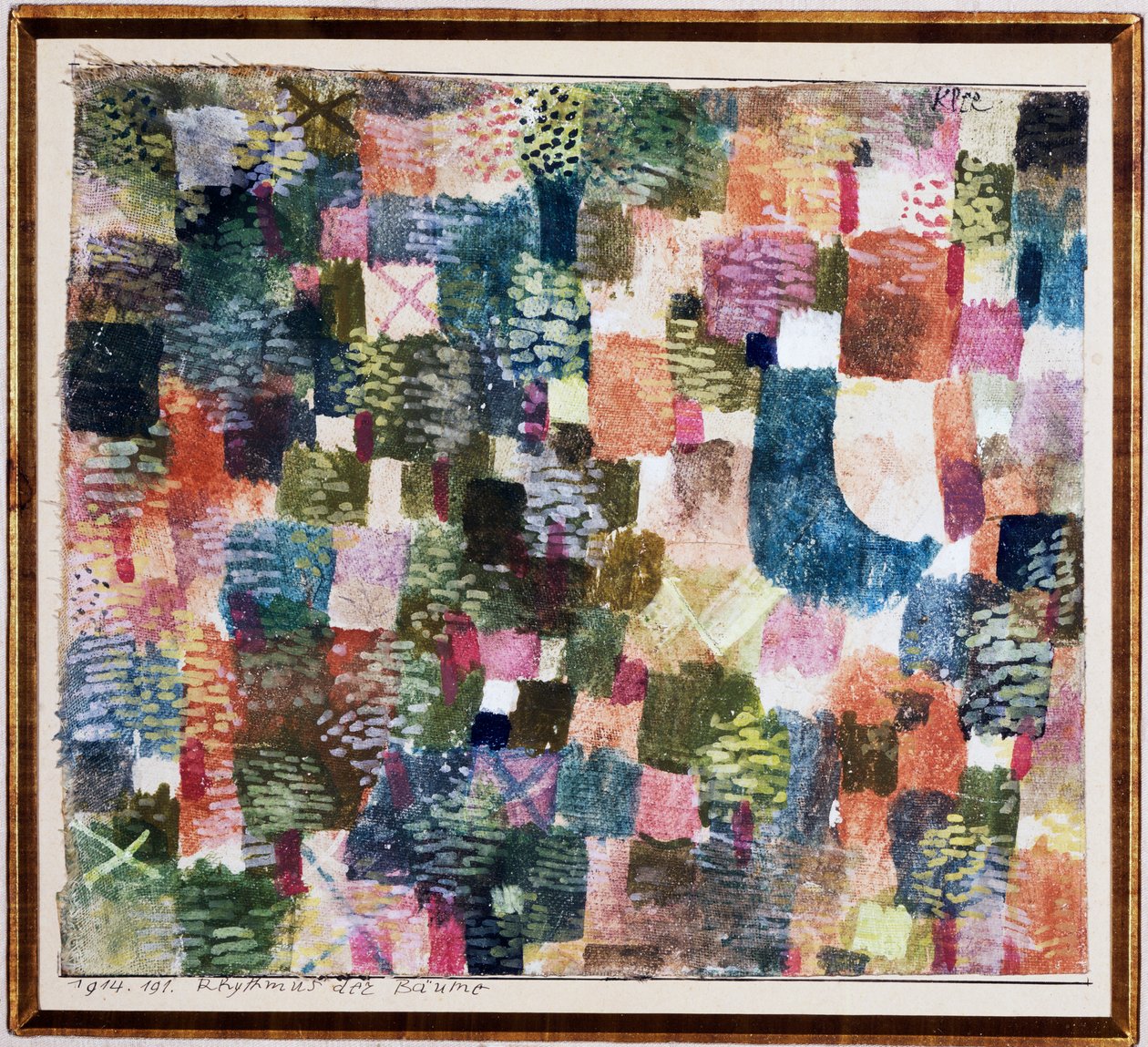 Rythme des arbres - Paul Klee