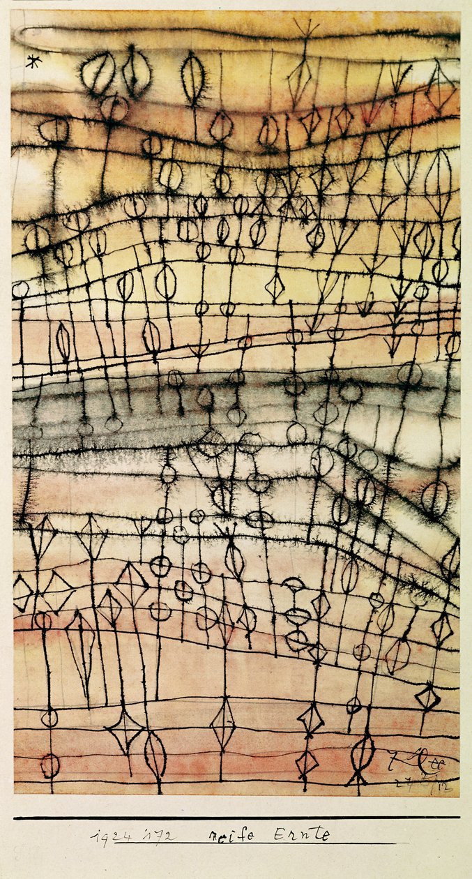 Moisson Mûre - Paul Klee