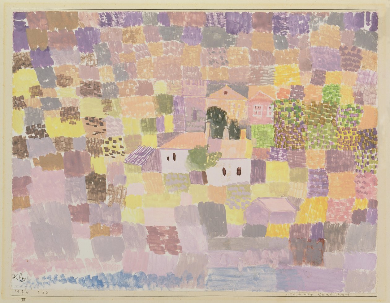 Paysage sicilien - Paul Klee