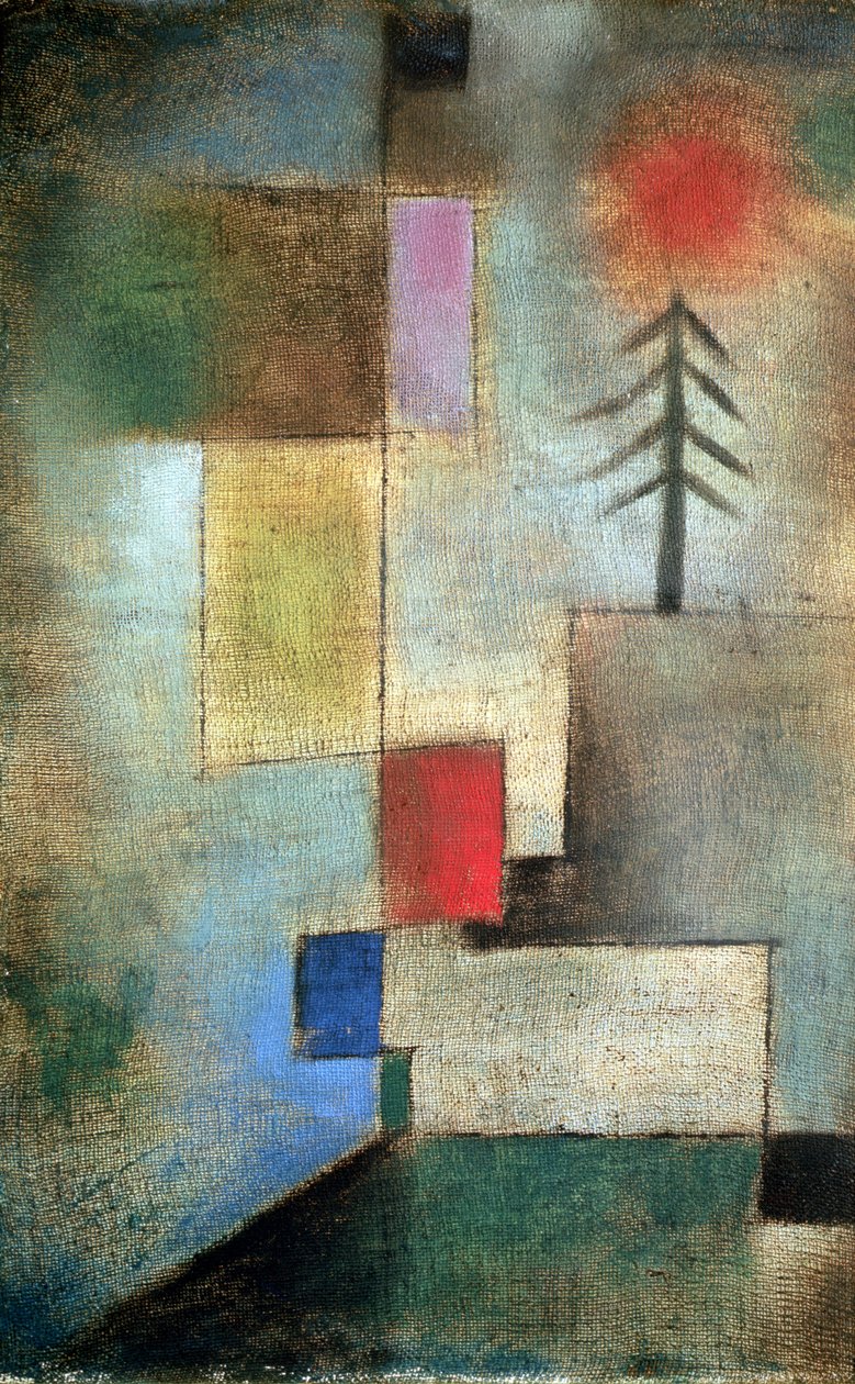 Petite image de sapins - Paul Klee