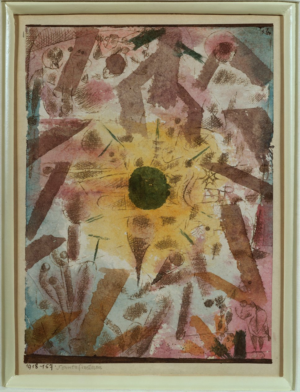 Éclipse solaire - Paul Klee