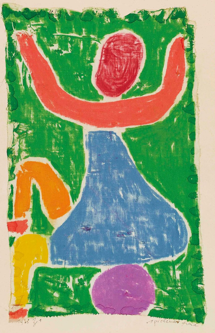 Enfant jouant, 1938 - Paul Klee
