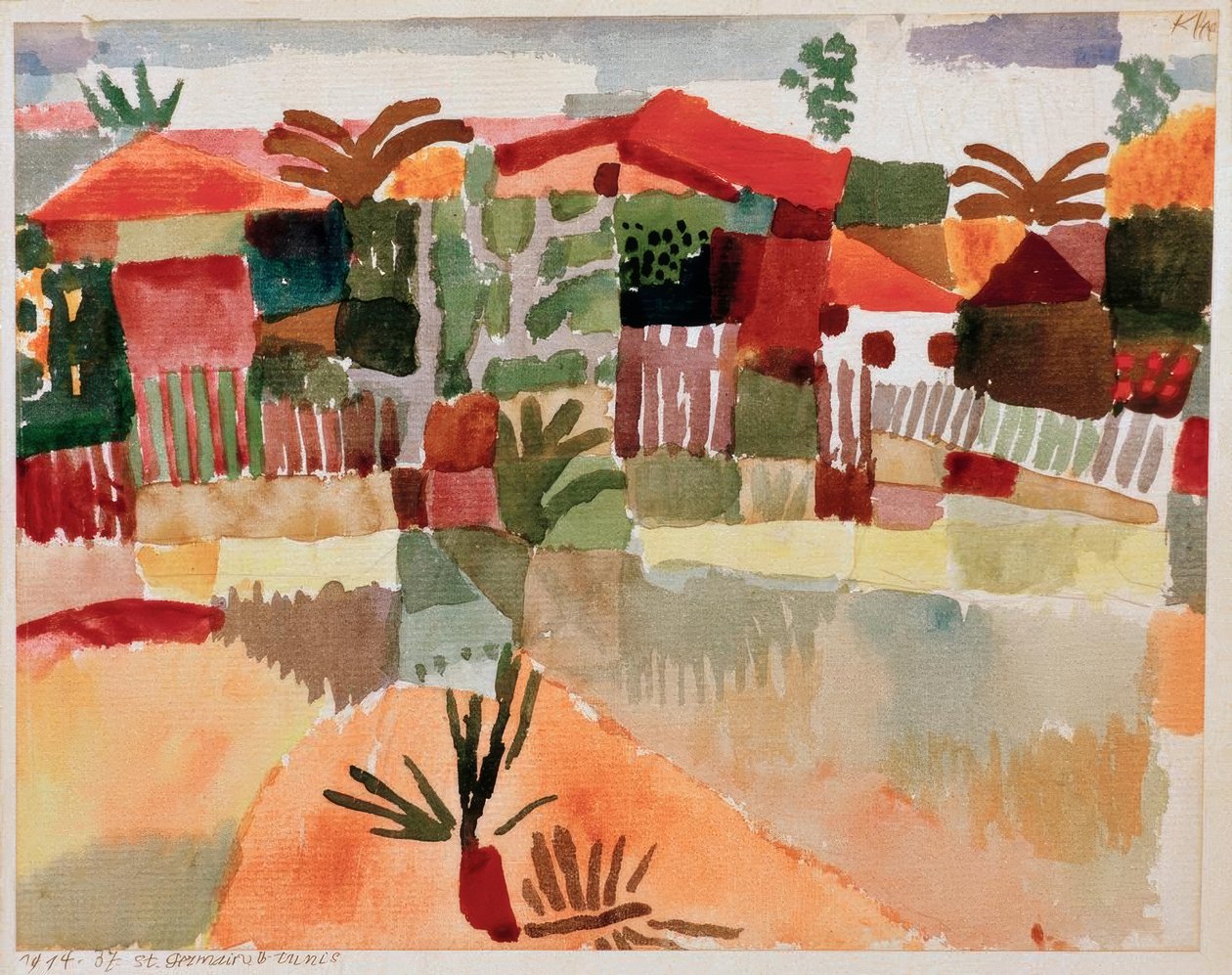 St. Germain près de Tunis - Paul Klee