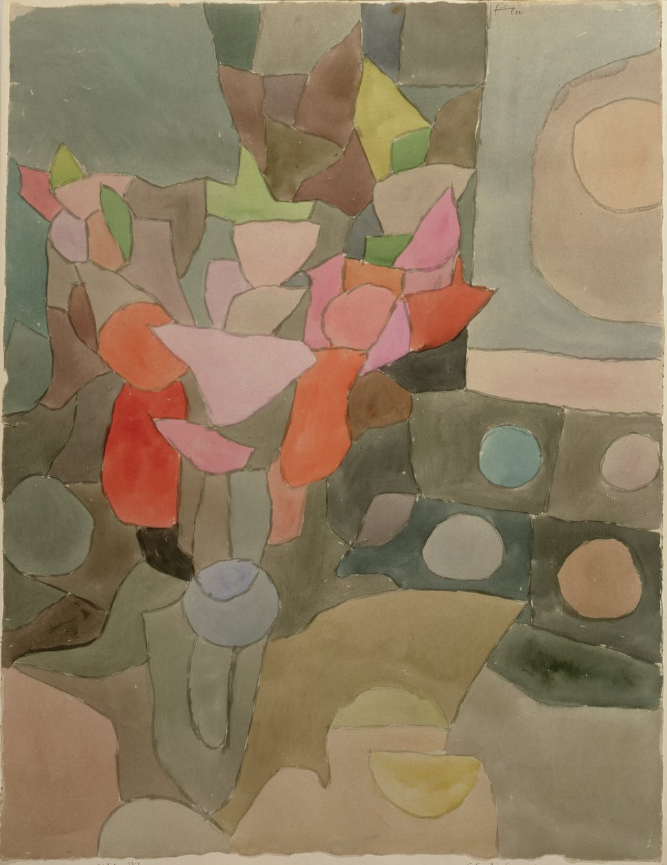 Nature morte avec des glaïeuls - Paul Klee