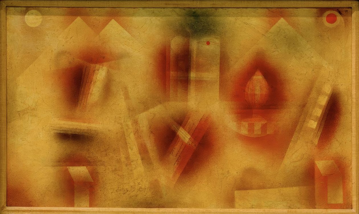 Nature morte avec fragments - Paul Klee