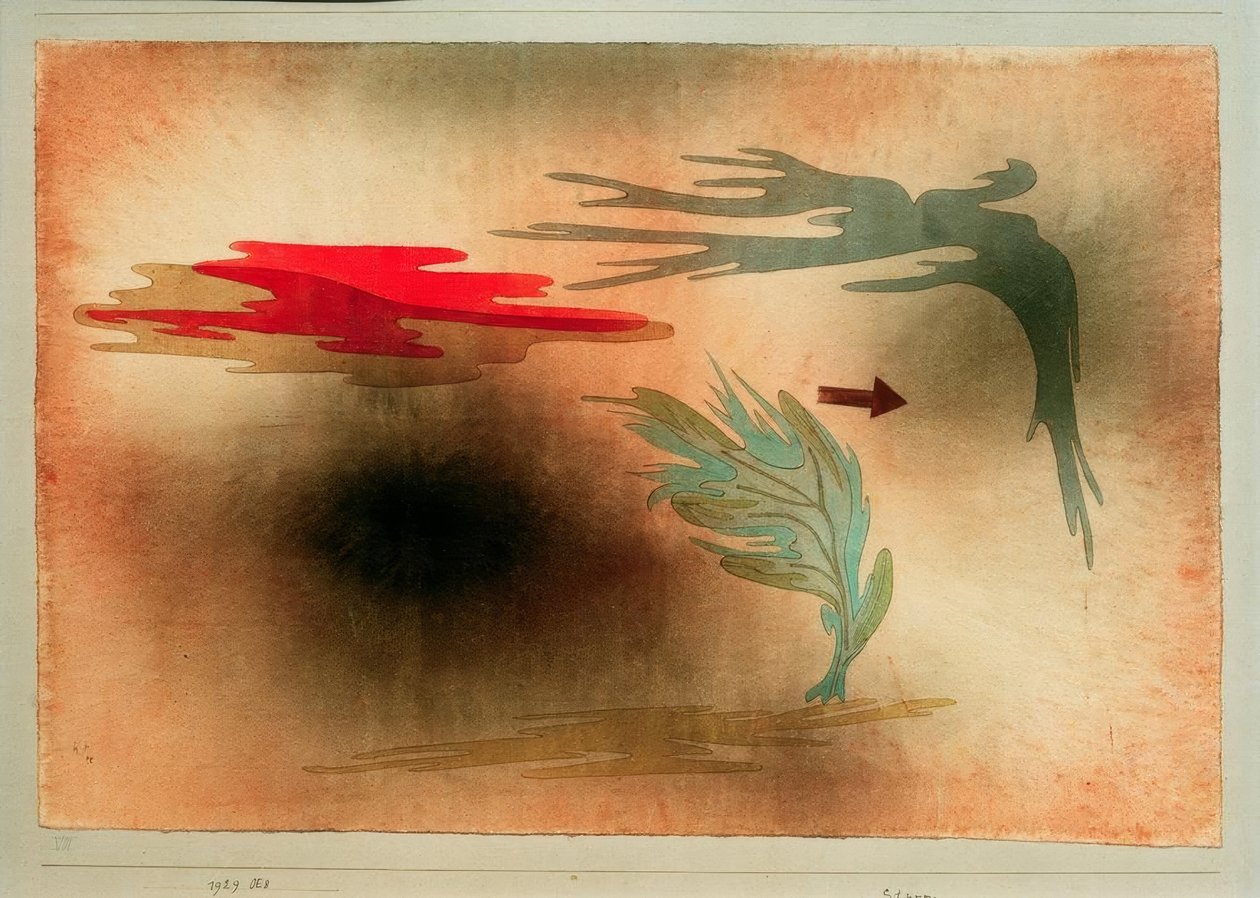 Tempête - Paul Klee