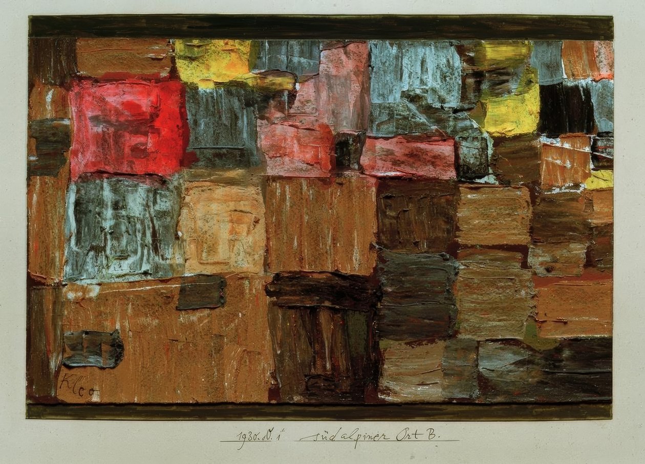 Lieu sud-alpin B. - Paul Klee