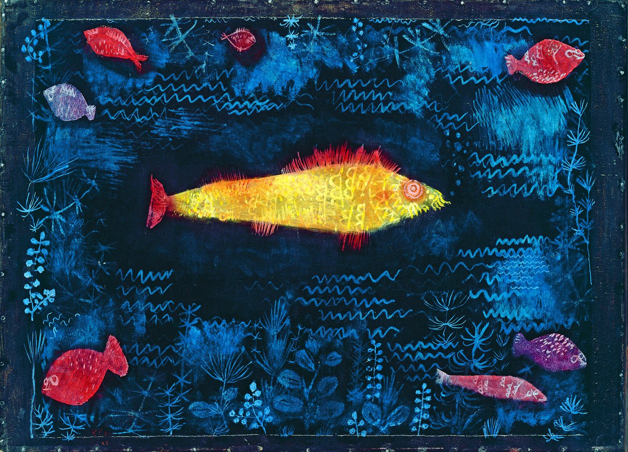 Le poisson rouge - Paul Klee