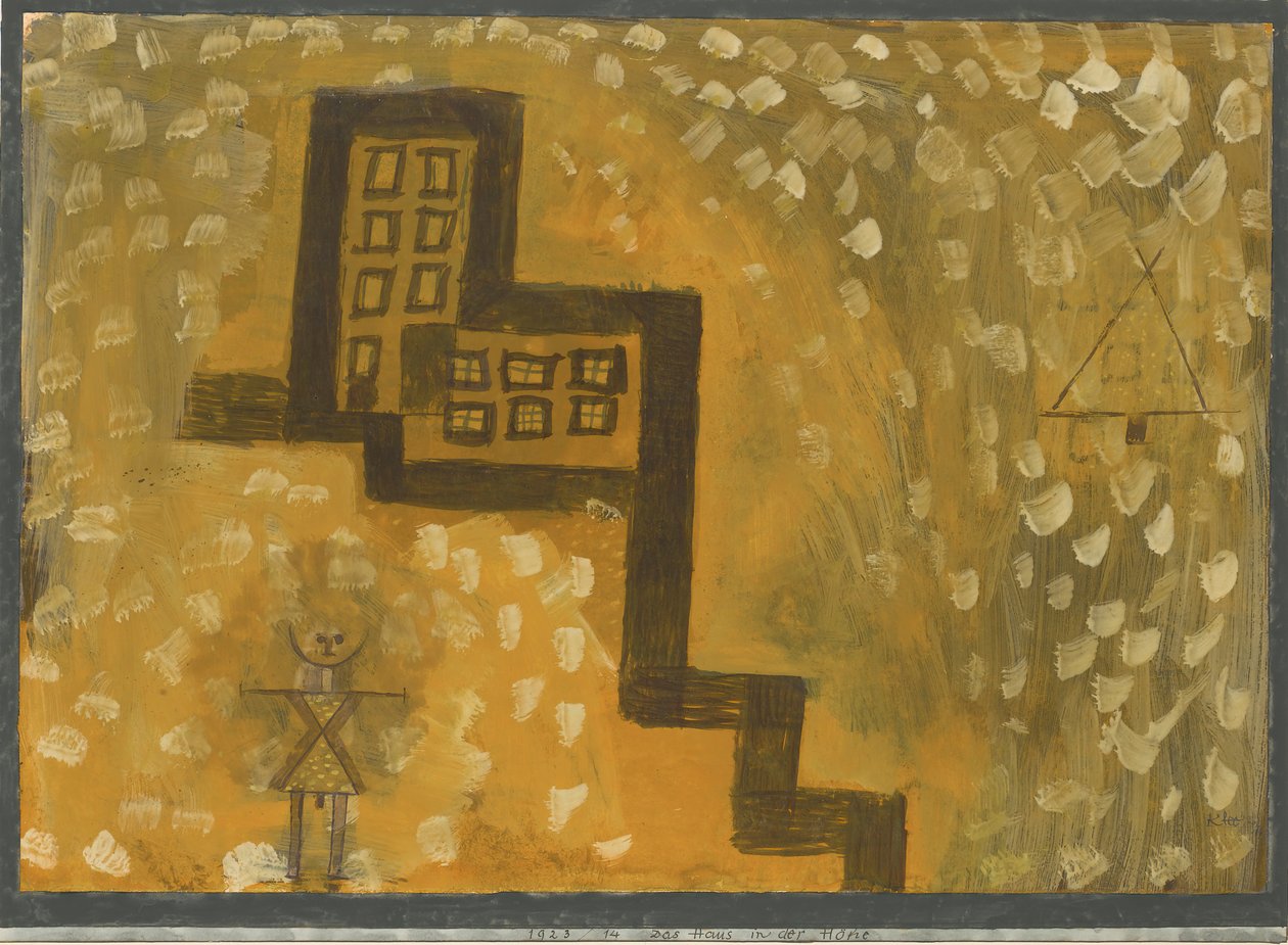 La Maison en hauteur, 1923 - Paul Klee