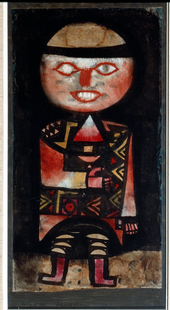 Le comédien - Paul Klee