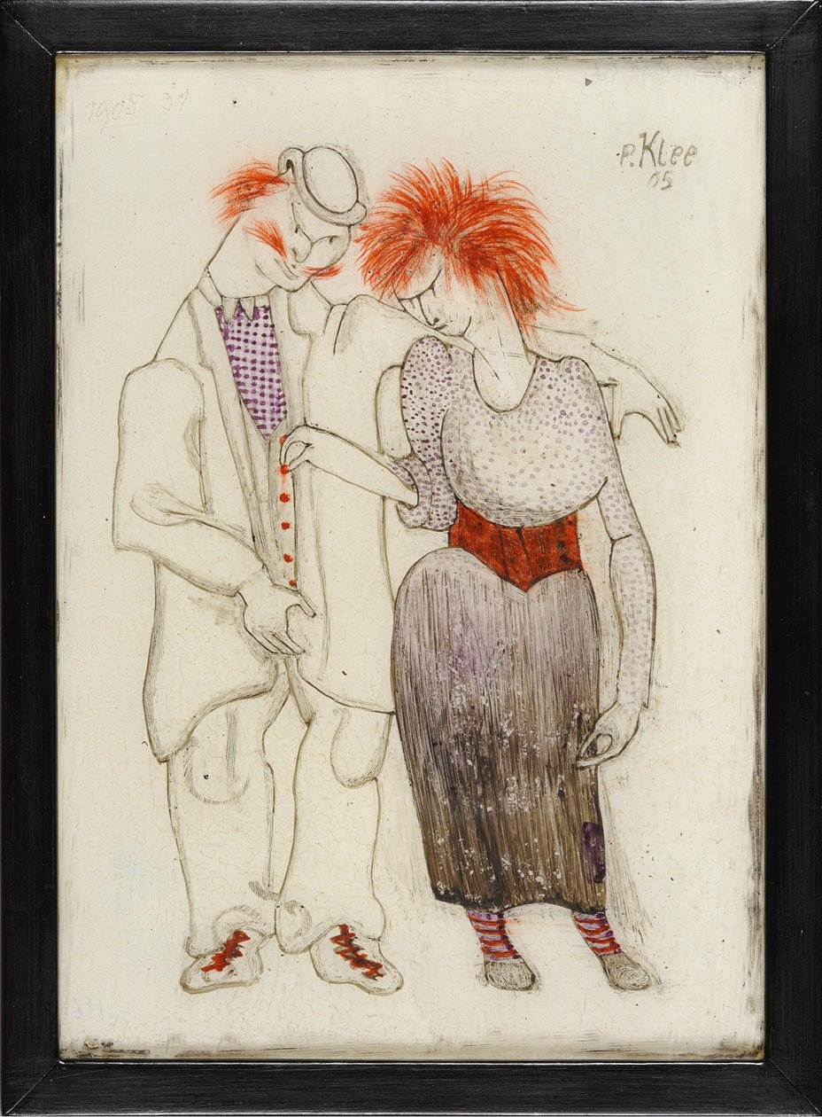 Couple mauvais genre, 1905 - Paul Klee