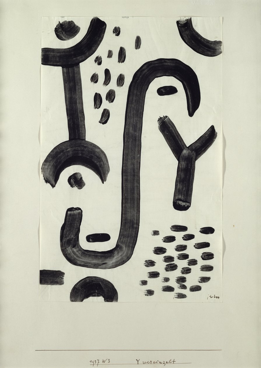 Y isolé - Paul Klee