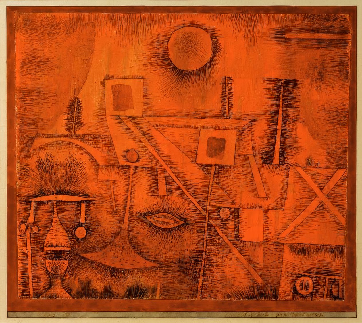 Paysage physiognomique - Paul Klee