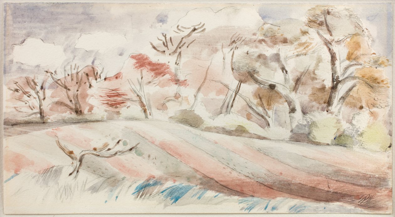 Paysage de printemps - Paul Nash
