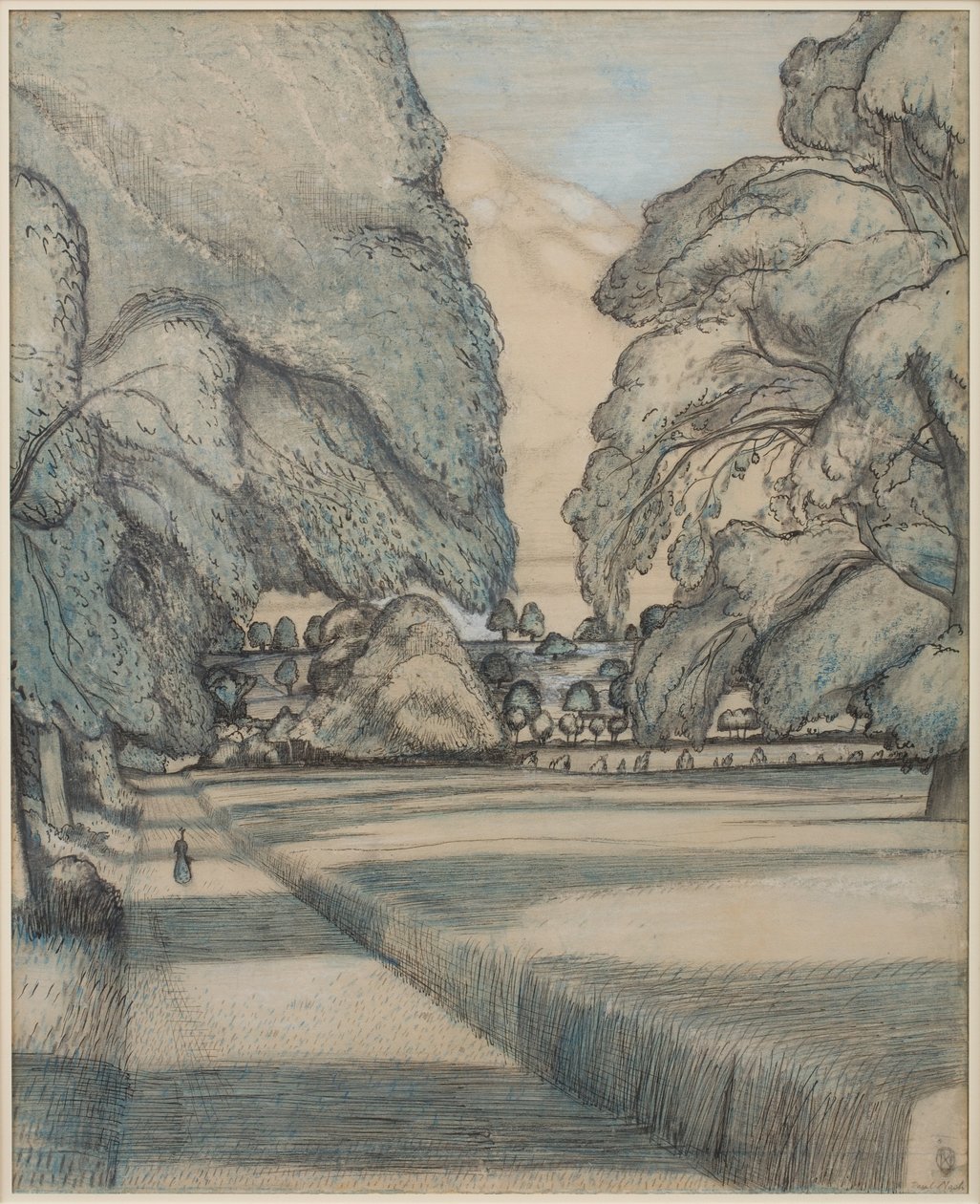 Le chemin des paons - Paul Nash