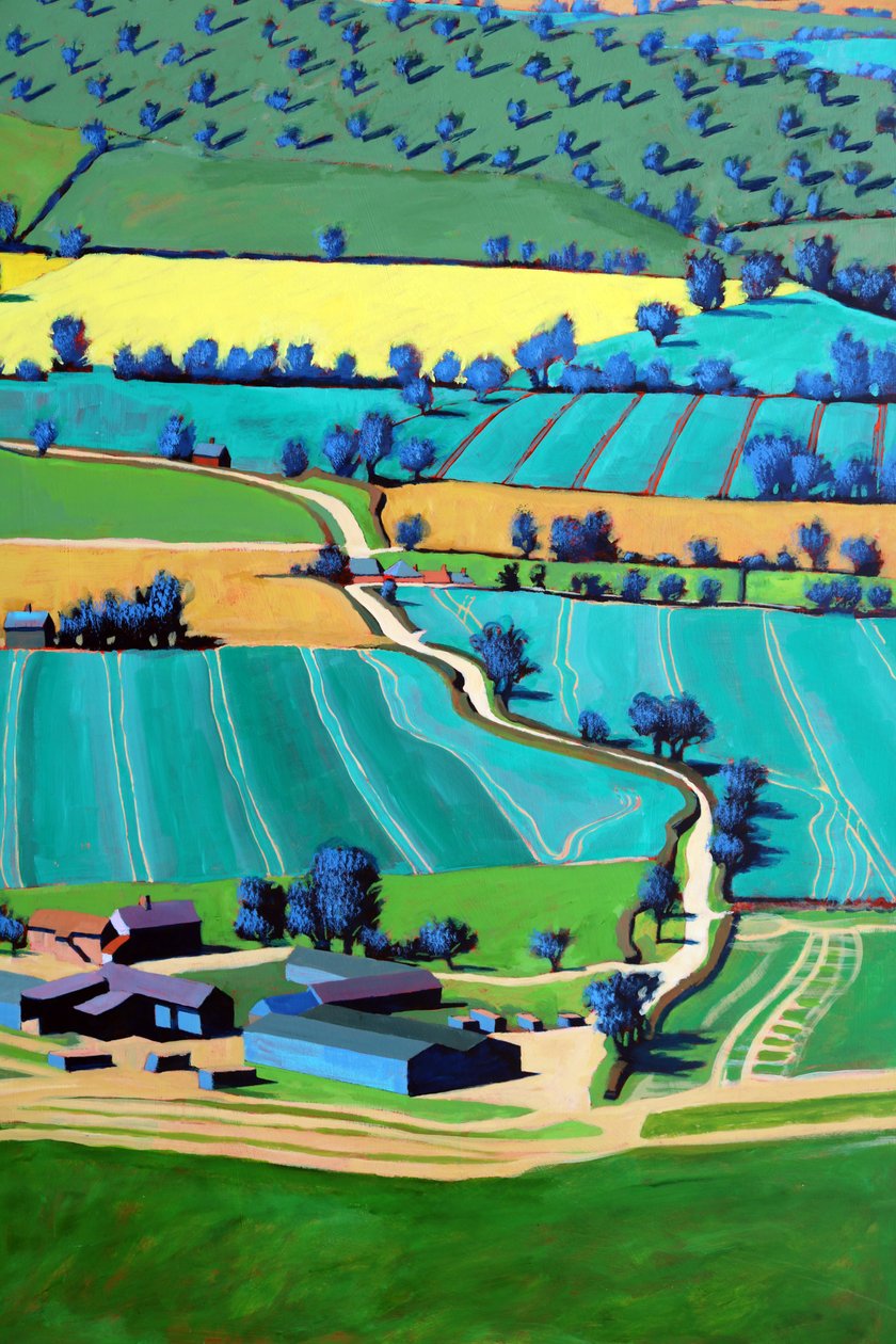 Chemin de campagne été III - Paul Powis