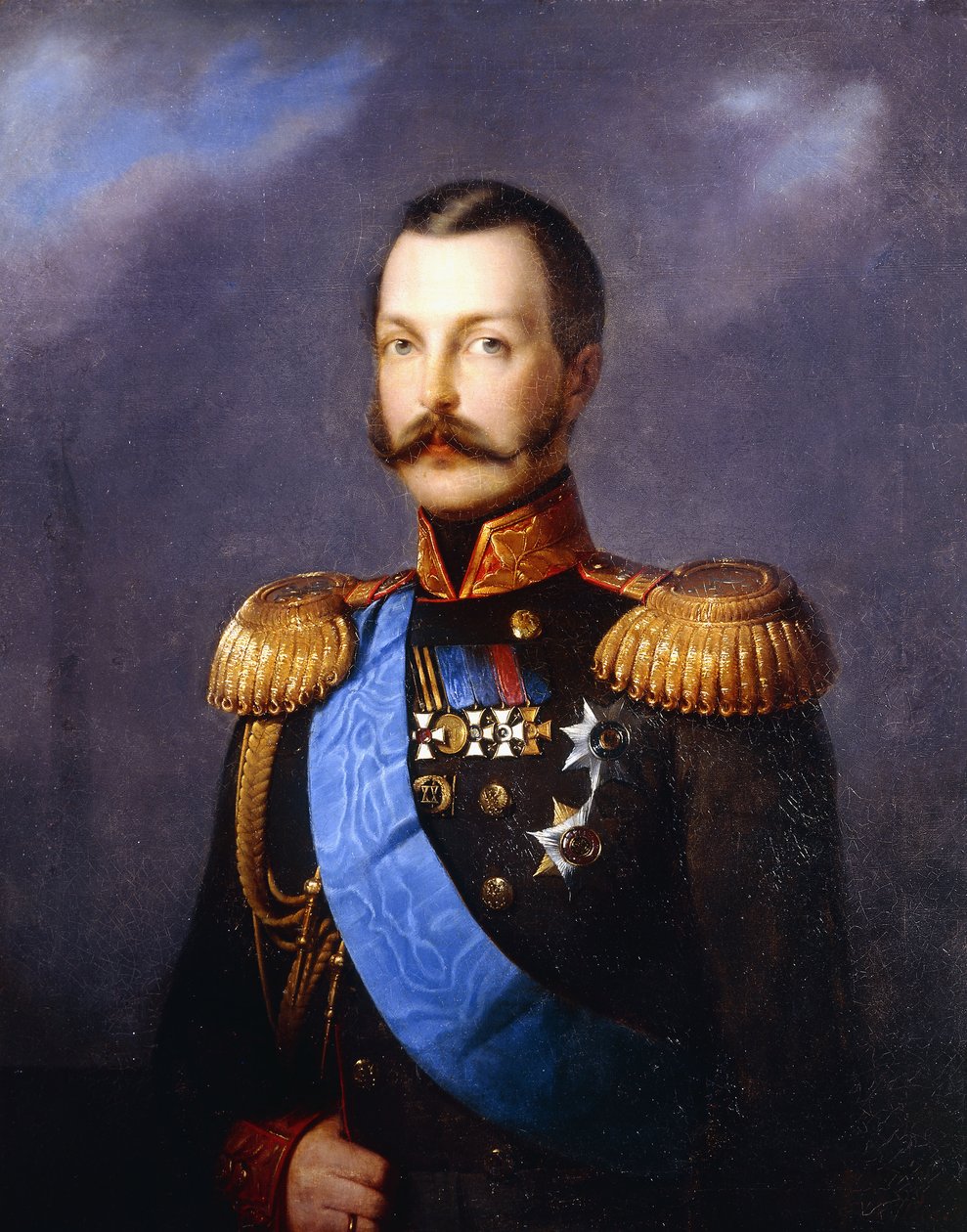Portrait du tsar Alexandre II - Paul Rizzoni