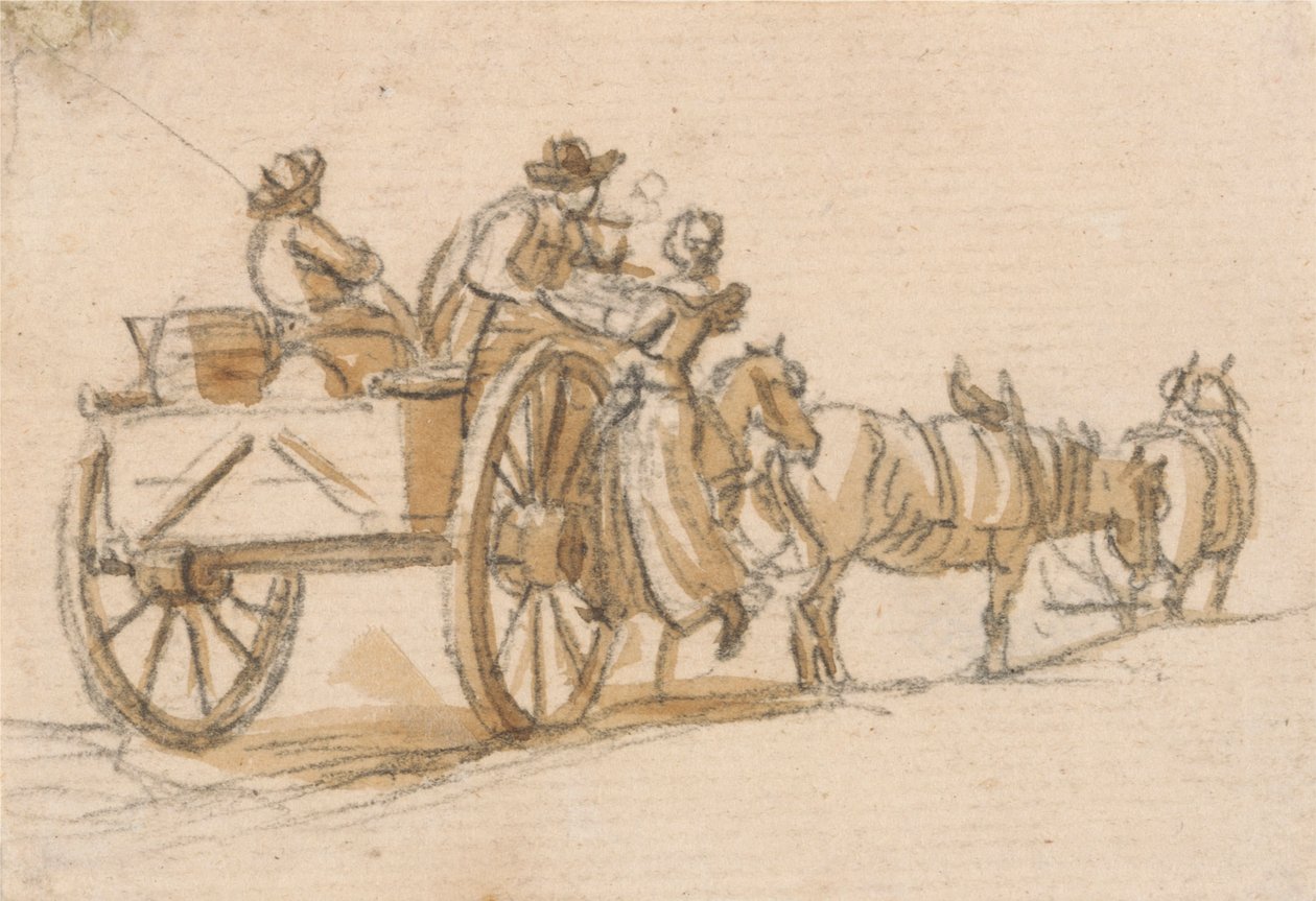 Un adieu - Paul Sandby