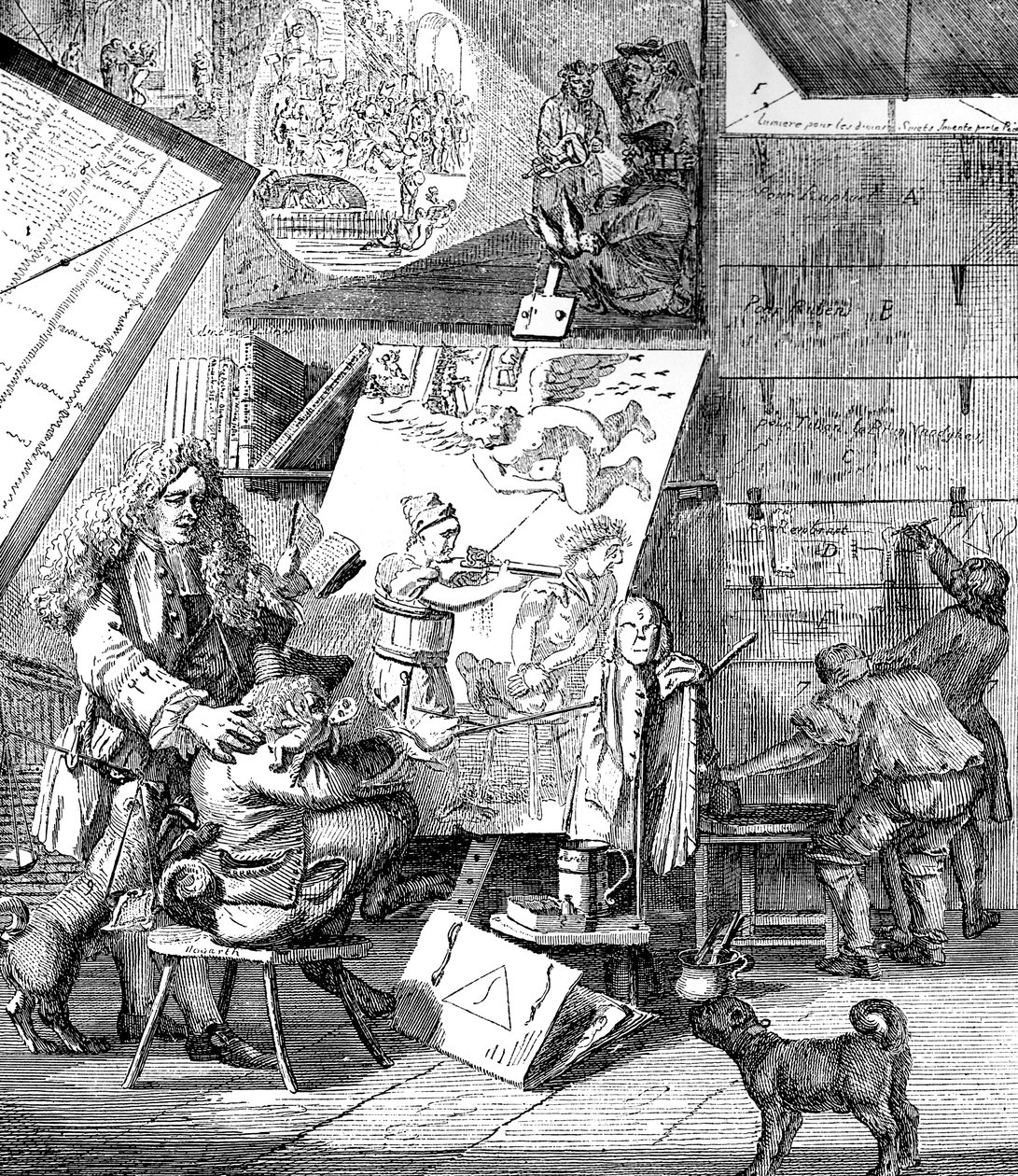 Burlesque sur le burlesque - Paul Sandby