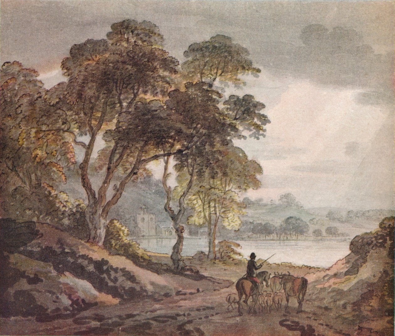 Paysage, vers 1780 - Paul Sandby