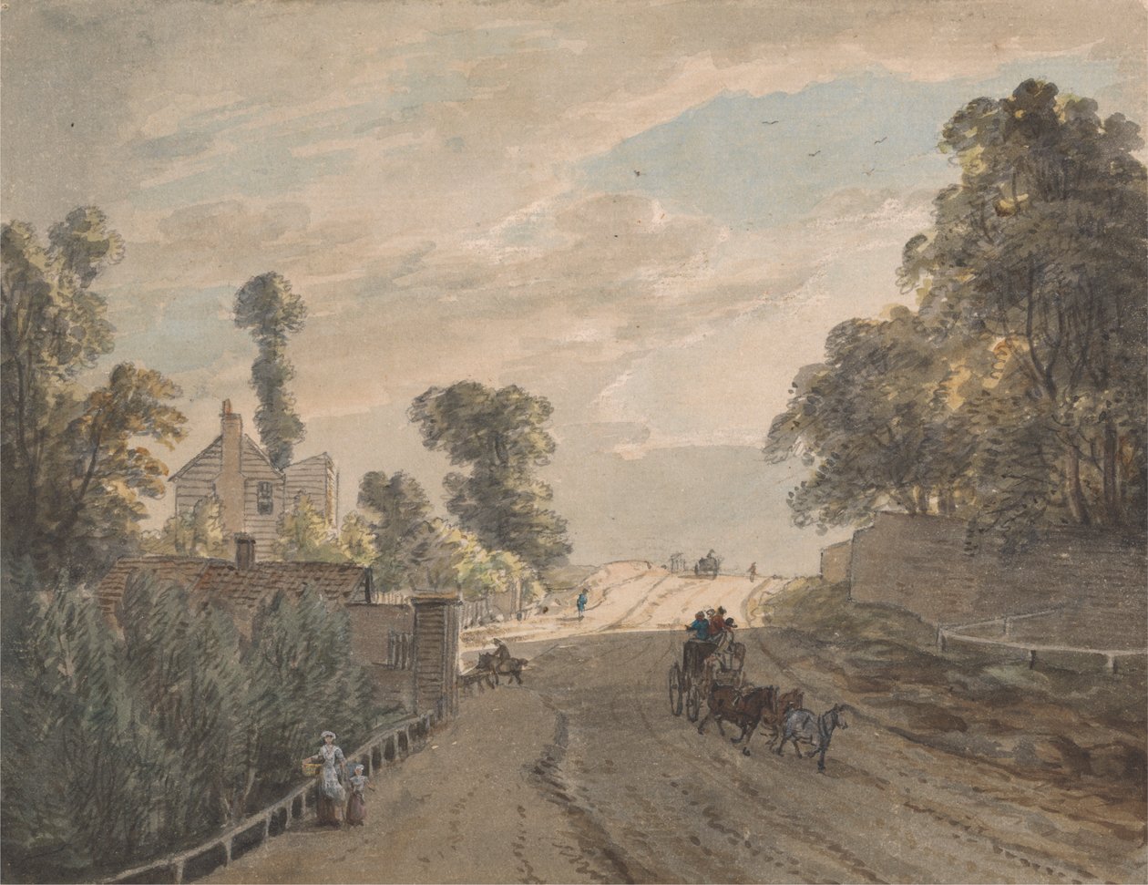 Le Péage de Bayswater - Paul Sandby