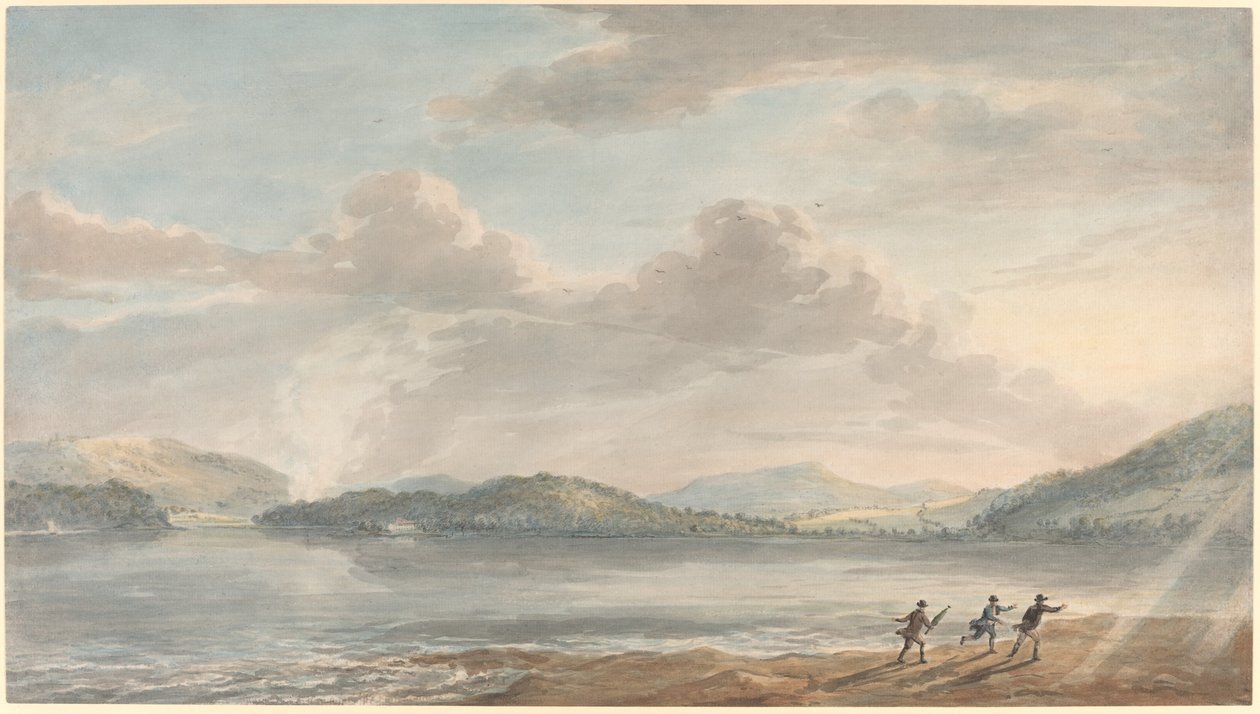 La marée montante à Briton Ferry - Paul Sandby