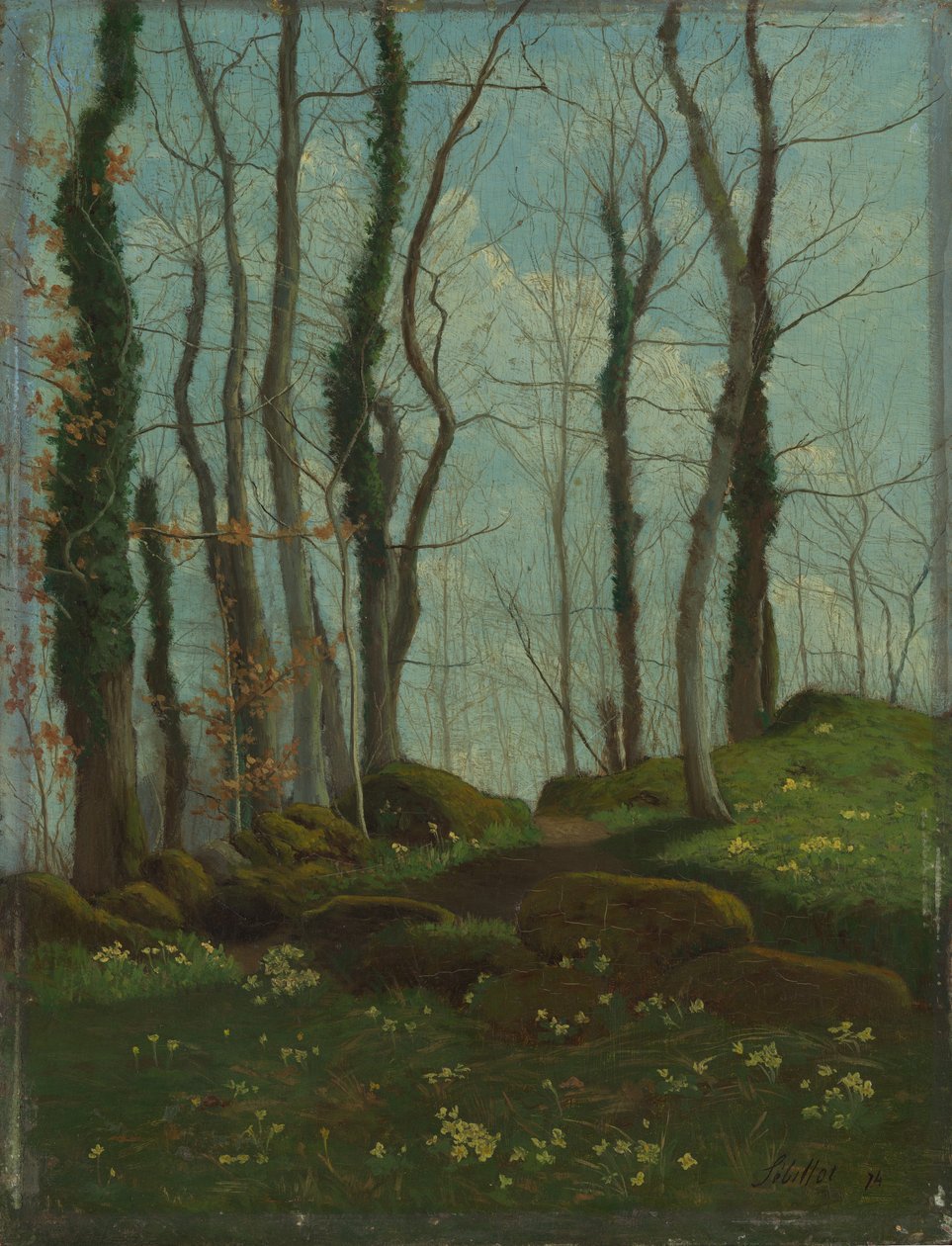 Printemps en Bretagne, 1874 - Paul Sébillot