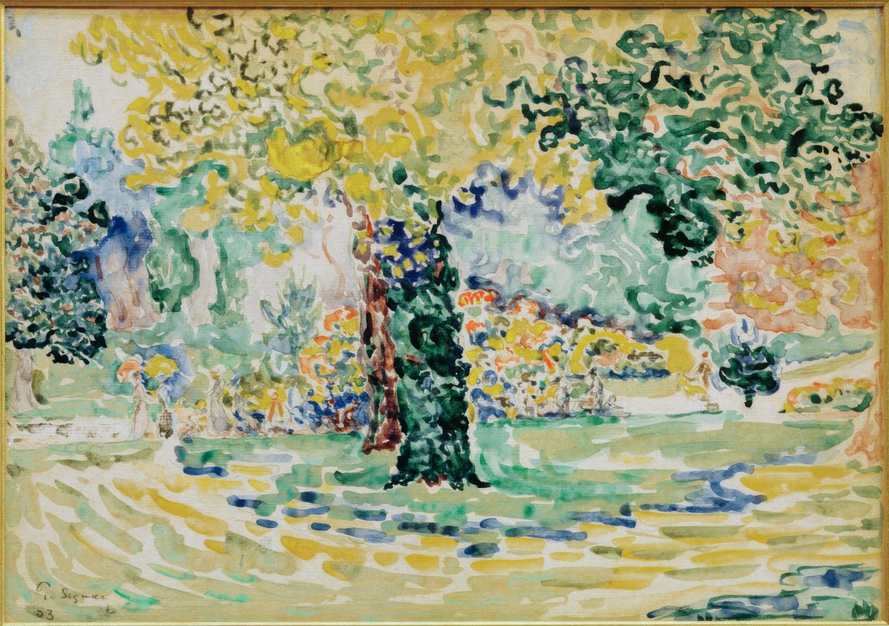 Au Luxembourg - Paul Signac