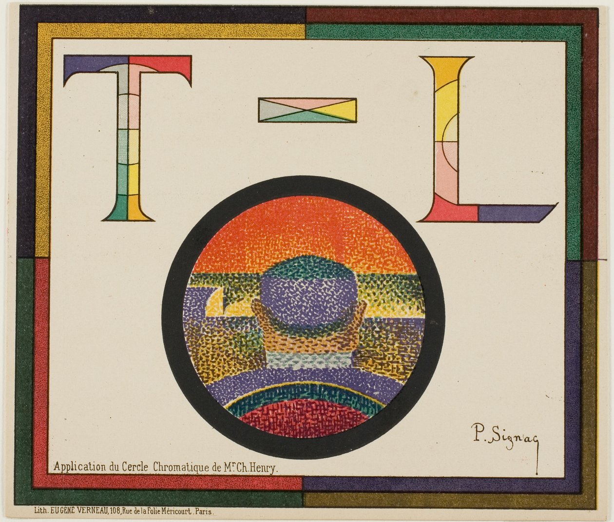 Cercle chromatique - Paul Signac