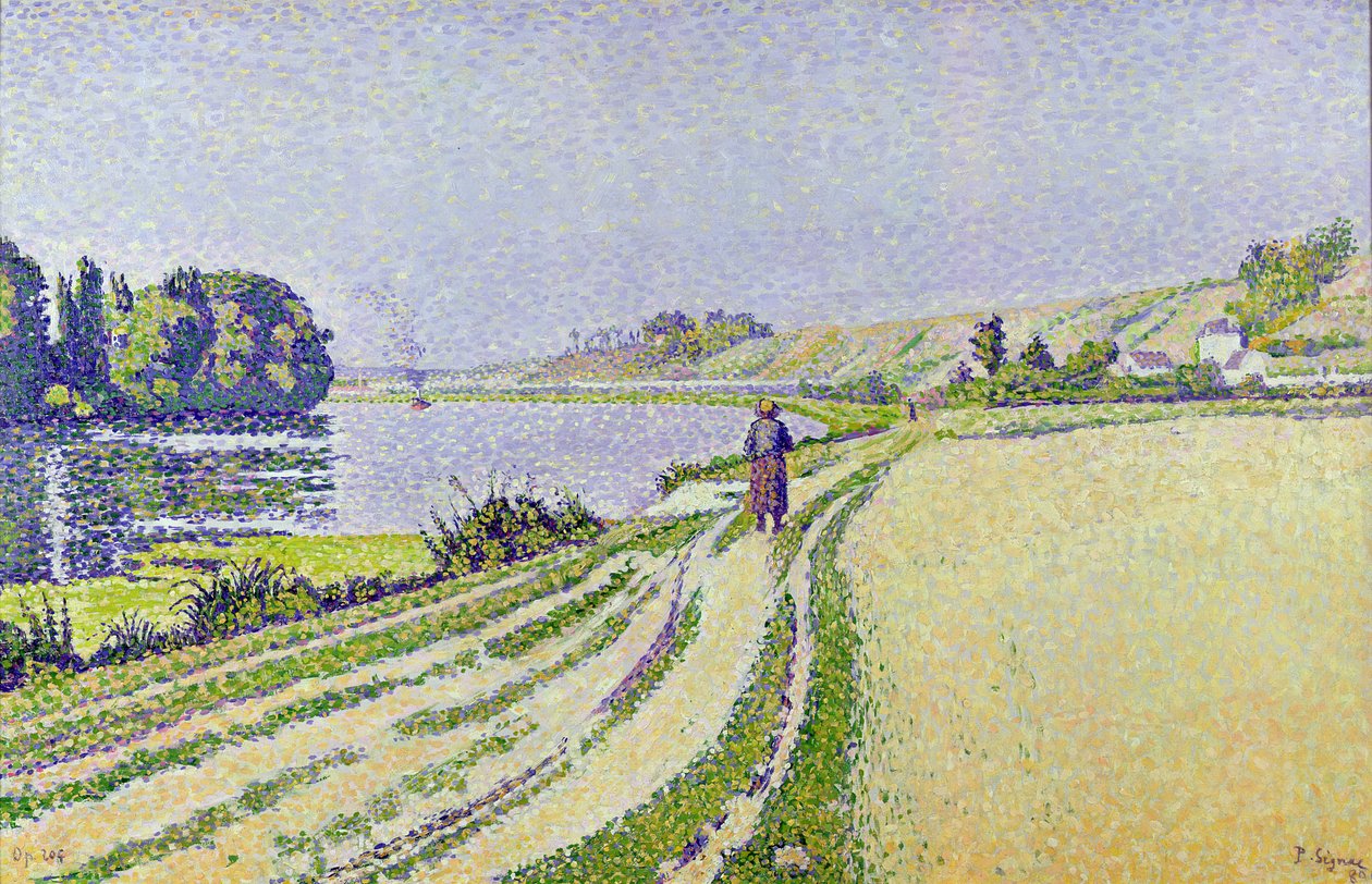Herblay, La Rivière - Paul Signac