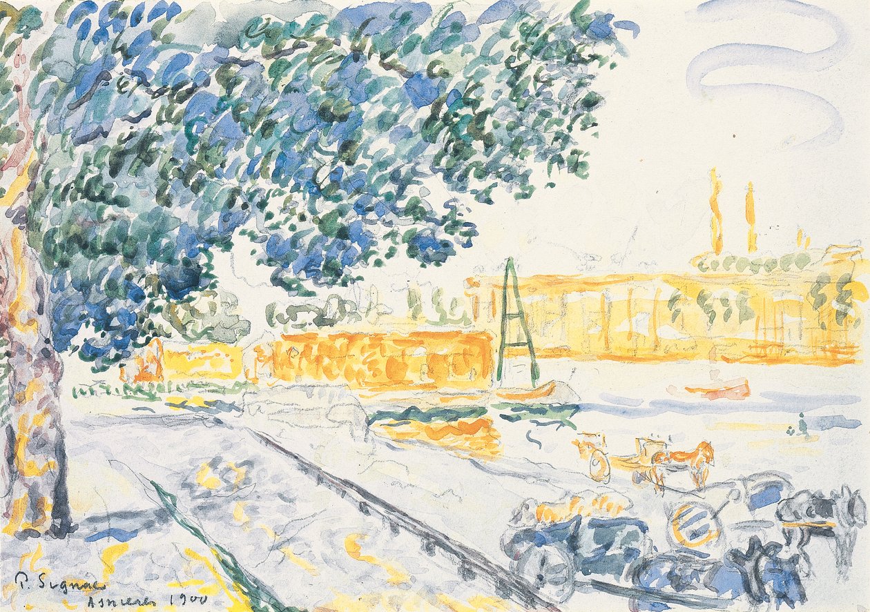 La Seine à Asnières - Paul Signac