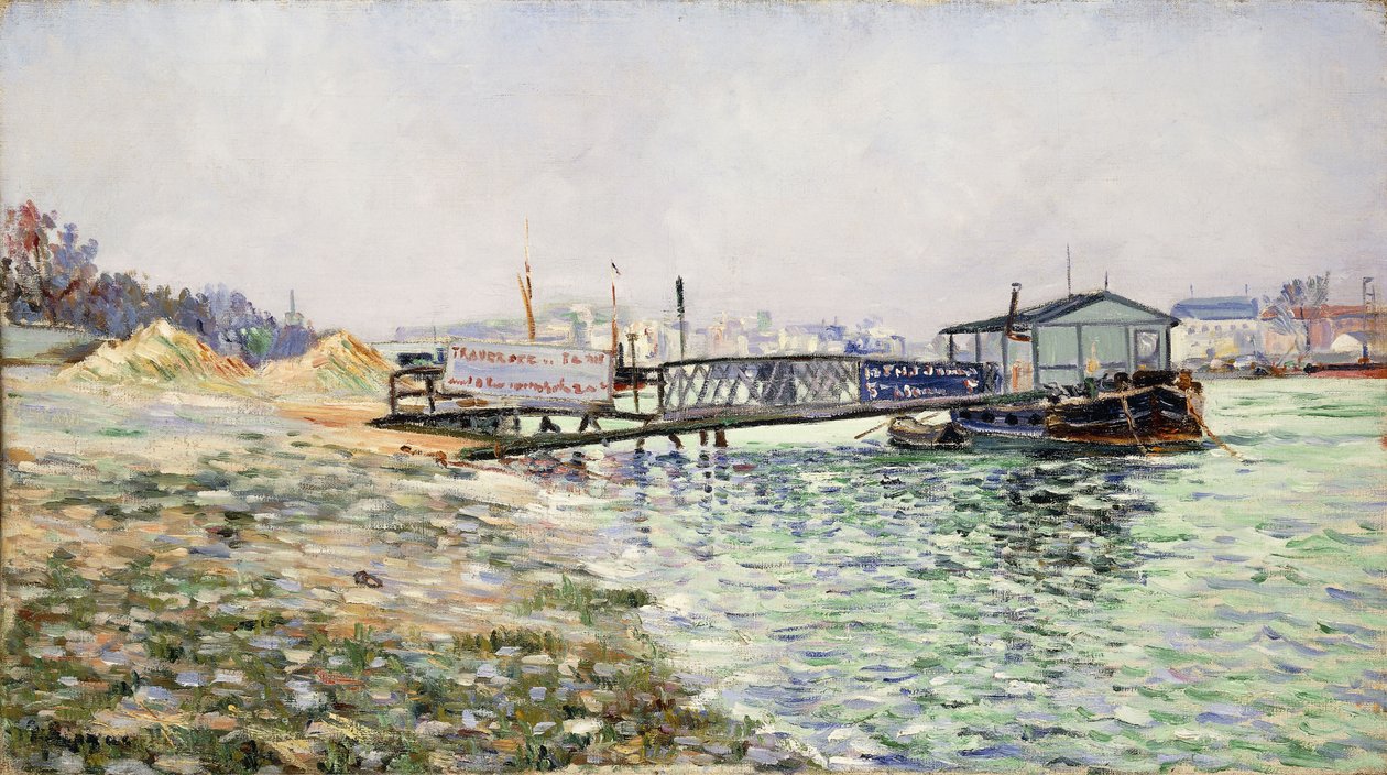 La Seine au Jardin des Plantes - Paul Signac