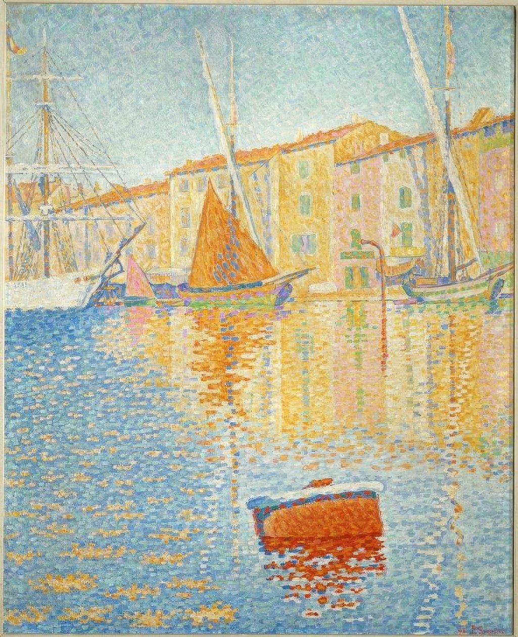 La bouée rouge - Paul Signac