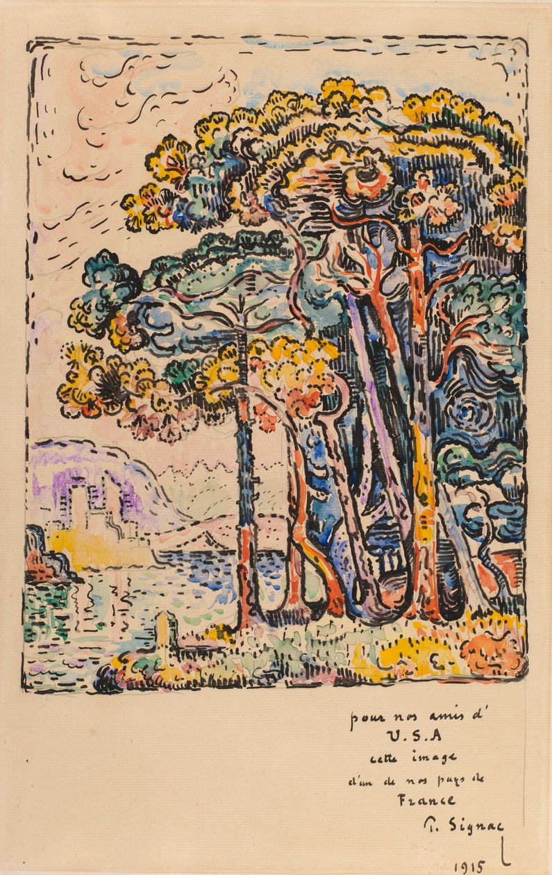 Paysage - Paul Signac