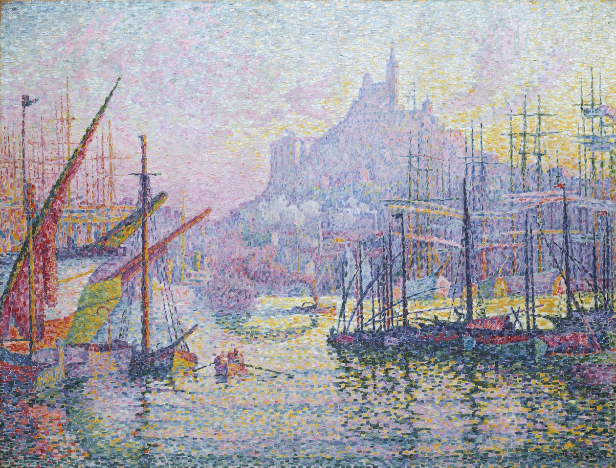 Notre-Dame-de-la-Garde (La Bonne-Mère), Marseille, 1905-6 - Paul Signac