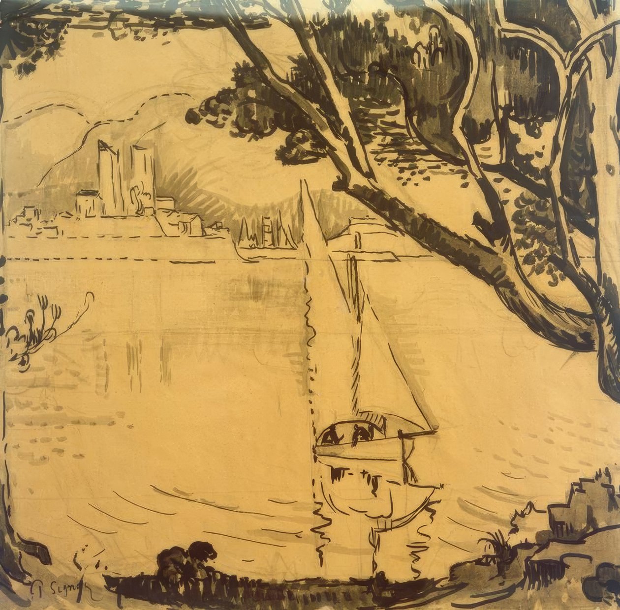 Pointe de Bacon - Paul Signac
